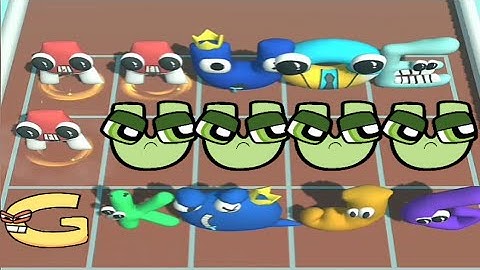 Merge Alphabet Lore Run level 37 Gameplay Walkthrough - Merge Battle