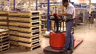 Operating Electric Pallet Jacks Safely  Training Video