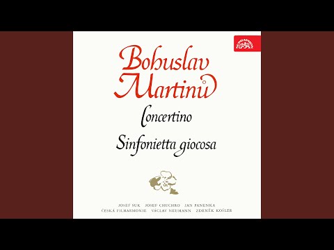 Concertino for Piano Trio and String Orchestra, H. 232 - Moderato