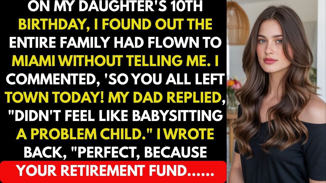 On My Daughter's 10th Birthday, I Found Out The Entire Family Had Flown To Miami Without Telling Me