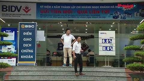 Hà Nội: Nhóm cướp lấy được khoảng 900 triệu tại ngân hàng BIDV chi nhánh Ngọc Khánh