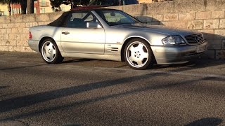 Mercedes Benz SL600 V12 drive and review (R129)