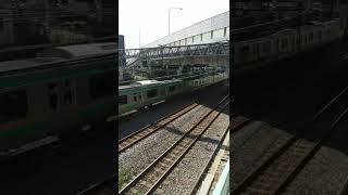 JR東日本　E233系　さいたま市浦和駅付近