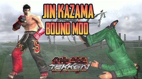 Tekken 5: Dark Resurrection - Jin Kazama Bound Mod | PPSSPP Gameplay