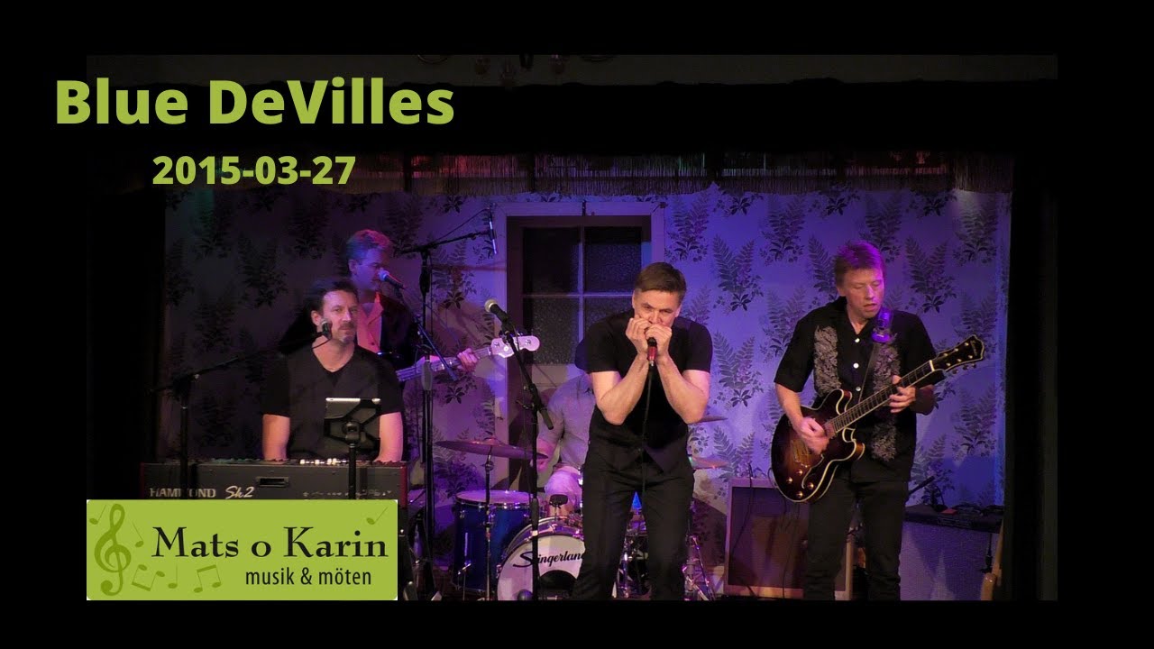 Blue DeVilles hos Mats o Karin musik & möten.
