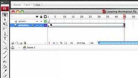 Flash CS3 Animation Looping
