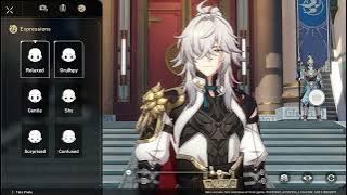 [Honkai: Star Rail] Jing Yuan Camera Expressions | Final Closed Beta