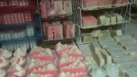 Another video of my drying soap