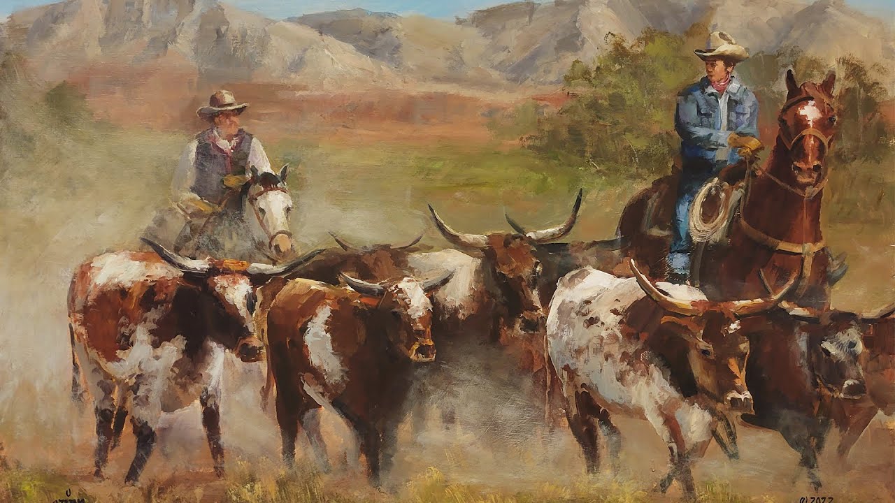 Updated Painting Westerns Morning Commute Western Painting Techniques