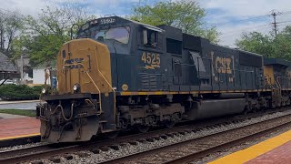 CSX Mixed Freight with a MAC leader | Germantown, MD 4/26/2025