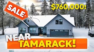 What $760,000 Gets You In This New Construction Home Near Tamarack, Idaho!