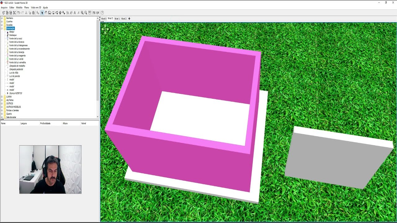 como configurar o sweet home para fazer um 3d BACANA