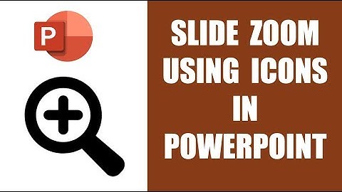 Prezi Style presentation - Slide Zoom in Powerpoint using Icons - Animations Hyperlink
