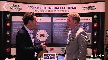 CES16 - Green Hills Software: There´s a lot more visibility of cyber security