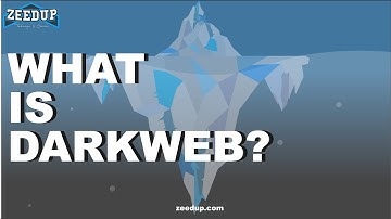 What is deep web, dark web, web in a simple 3D Animated Video