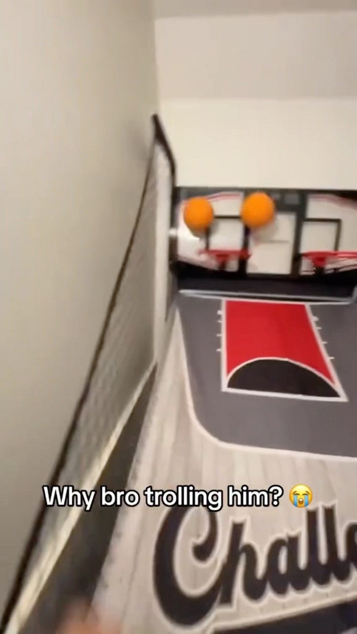 Bro just wanted to hoop ??