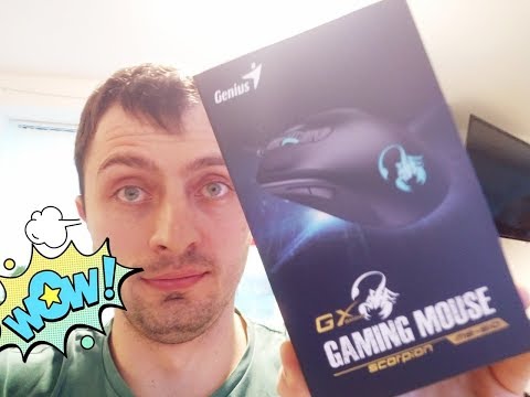 "Народный Обзор" и РАСпаковка игровой мышки genius m8-610