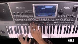 Korg Pa 900 : tips'chord sequencer'