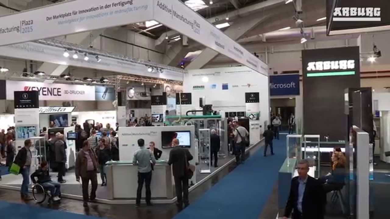 Additive Manufacturing Plaza Industry 4.0 at the Hannover Messe 2015 YouTube