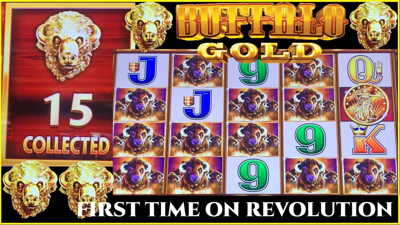 FINALLY!! 15 GOLD HEADS on Buffalo Gold Revolution! Winning in VEGAS!
