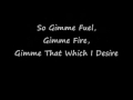 Fuel Lyrics by Metallica