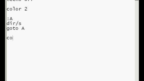 How to Make Matrix Codes - Batch File