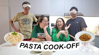 KITCHEN BATTLE! Asian Pasta vs. Chicken Penne Pasta! | Mommy Haidee Vlogs