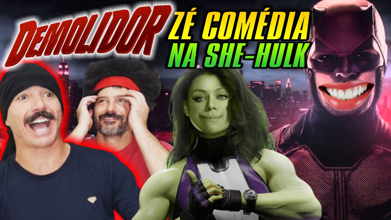 DEMOLIDOR SERÁ ZÉ COMÉDIA NA SHE-HULK e Disney ESTRAGANDO mais um Herói  #MulherHulk 