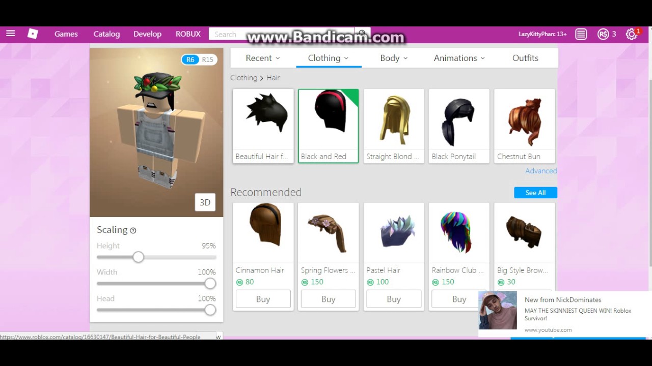 Roblox Account Trade For Imvu Accounts Only By Basic - roblox flower hair