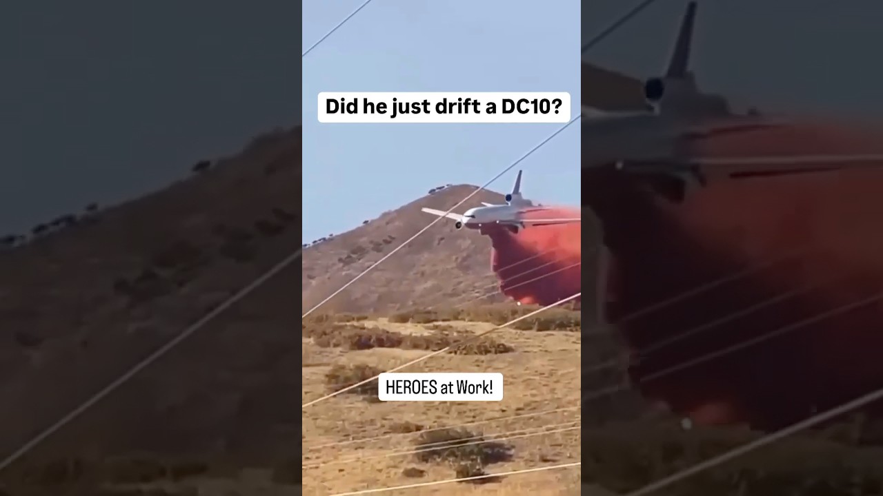 How to Drift a DC-10: The Art of Precision Turns at High Speed! ✈️🚀