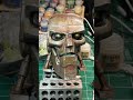 3D Printed ABC Warrior bust painting and weathering