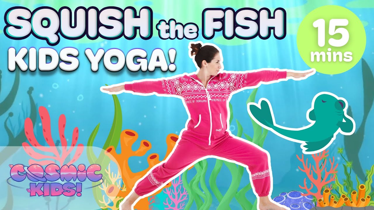 Crasez le poisson  Yoga pour les enfants Une aventure de yoga cosmique pour les enfants