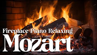 Моцарт Расслабляющее фортепиано | Музыкальное полотно-классика для спокойствия | 🎹🔥| Fireplace Piano
