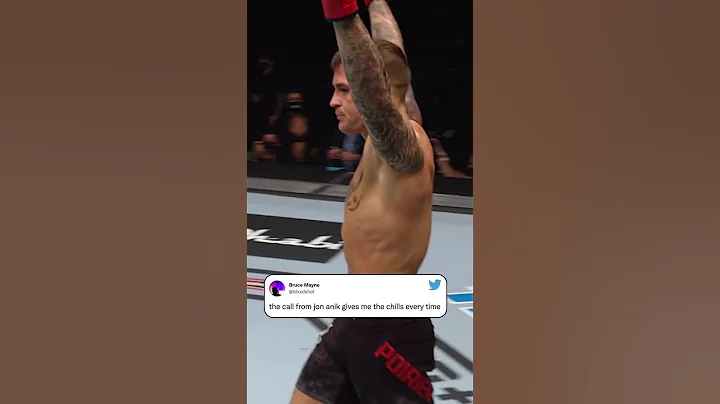 Poiriers KO of McGregor was one of the history boo...