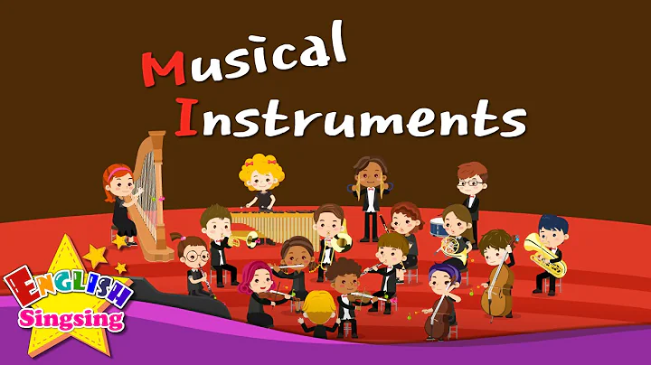 Musical Instruments (Orchestra instruments) - Kids vocabulary - English educational video for kids