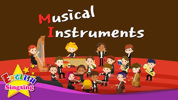 Musical Instruments (Orchestra instruments) - Kids vocabulary - English educational video for kids