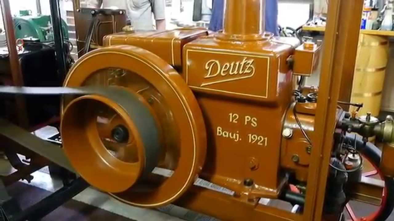 Stationary Engine: Deutz Standmotor / Stationärmotor 