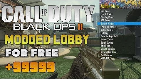 PS3 OPEN MODDED LOBBY ON BLACK OPS 2! COME JOIN ME LIVE! #DAB4DONATIONS