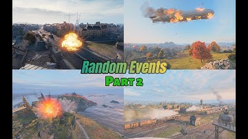 💥 "Explosions Everywhere! Random Events Across 4 WoT Maps (Part 2)