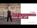 9 MIN Back & Shoulder Pain-Relief Workout | Essentrics