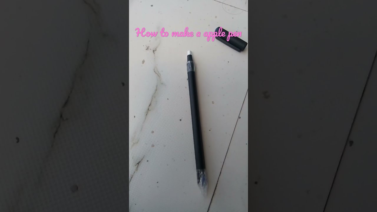 How To Make A Diy Apple Pen For Phone Tablet Yt Craft