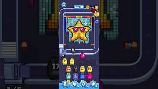 Star with sunglasses puzzle ⭐😎 #pixelflow #level583 #puzzle #gaming Subscribe for more levels!