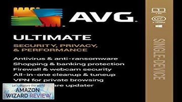 AVG Ultimate 2024 Antivirus+Cleaner+VPN 1 PC 2 Year Subscription  Download Review