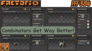 Factorio Friday Facts 384 Combinators Get Way Better! #factorio