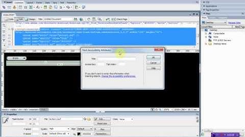 Como Criar Menu em Flash no Dreamweaver