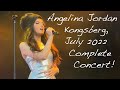 Angelina jordan kongsberg july 2022 complete concert one fans experience