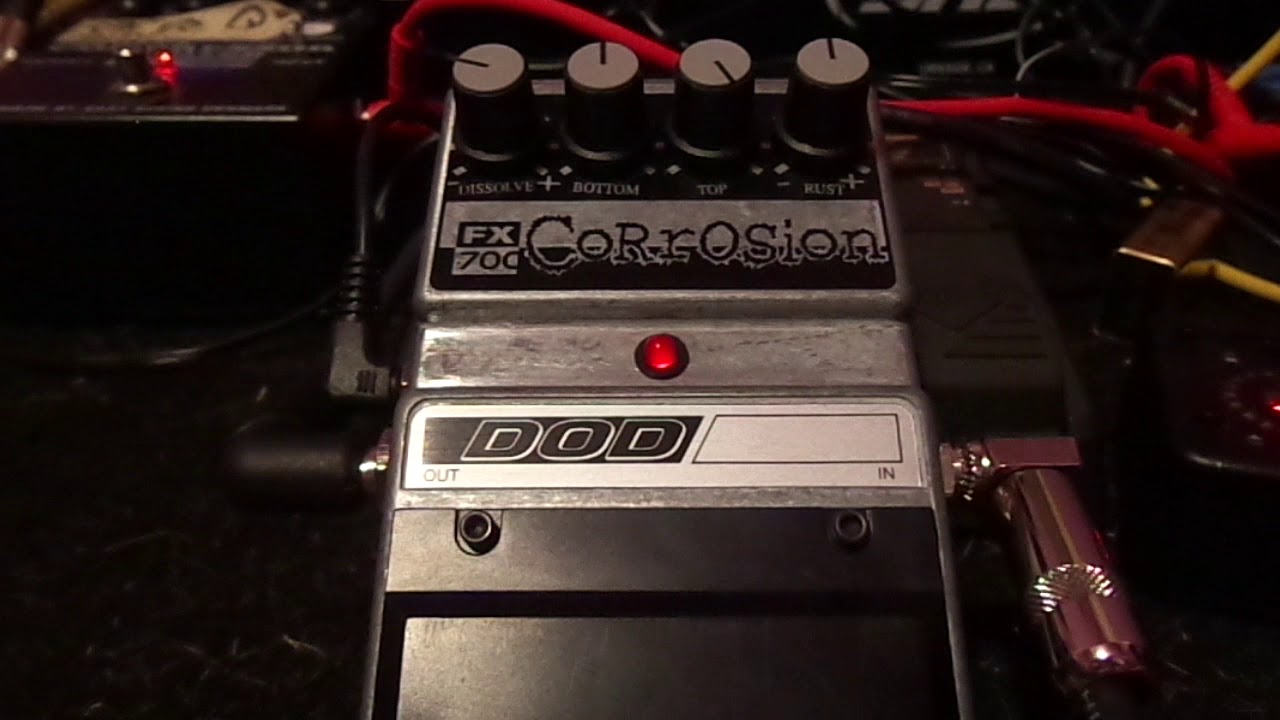 DOD FX70C Corrosion on bass