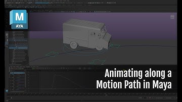 Animating along a Motion Path in Maya