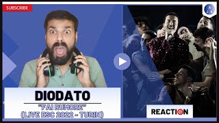 DIODATO - "Fai Rumore" ESC 2020 | REACTION | First Semi-Final Interval - Eurovision 2022 - Turin