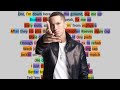 Eminem underground  rhymes highlighted